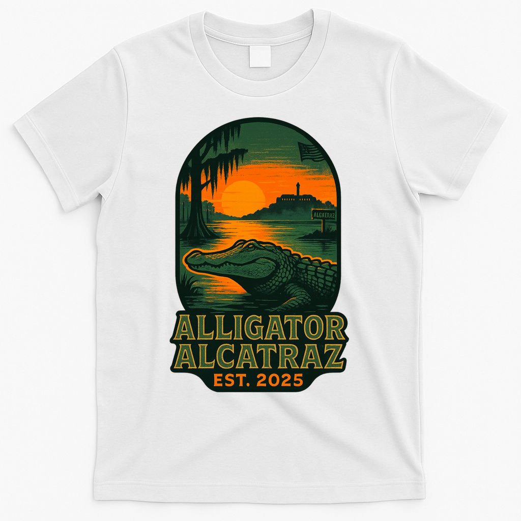Alligator Alcatraz Est 2025 T-Shirt