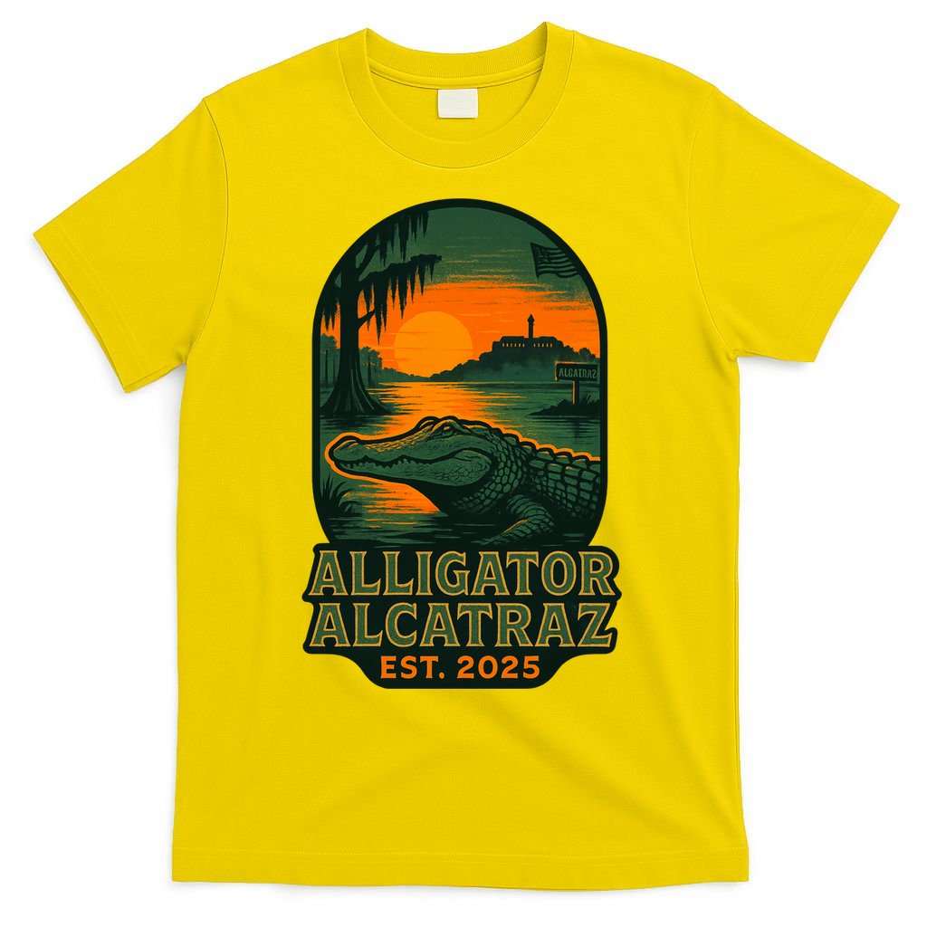 Alligator Alcatraz Est 2025 T-Shirt