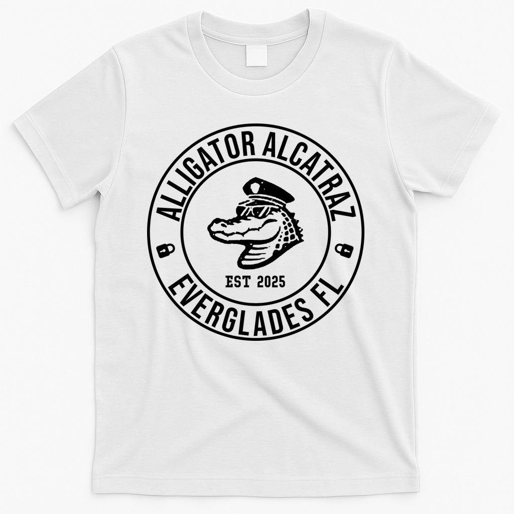 Alligator Alcatraz Everglades Florida Est 2025 T-Shirt