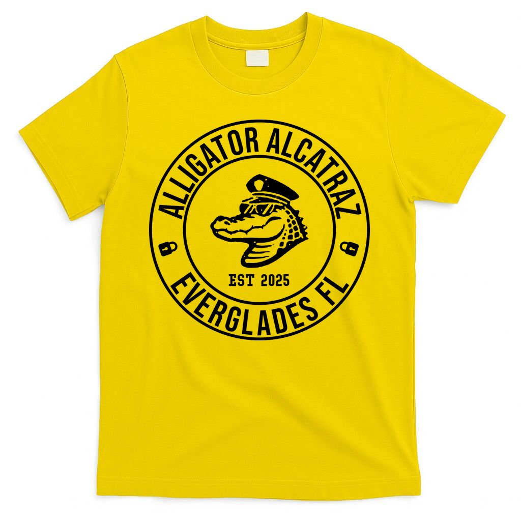 Alligator Alcatraz Everglades Florida Est 2025 T-Shirt