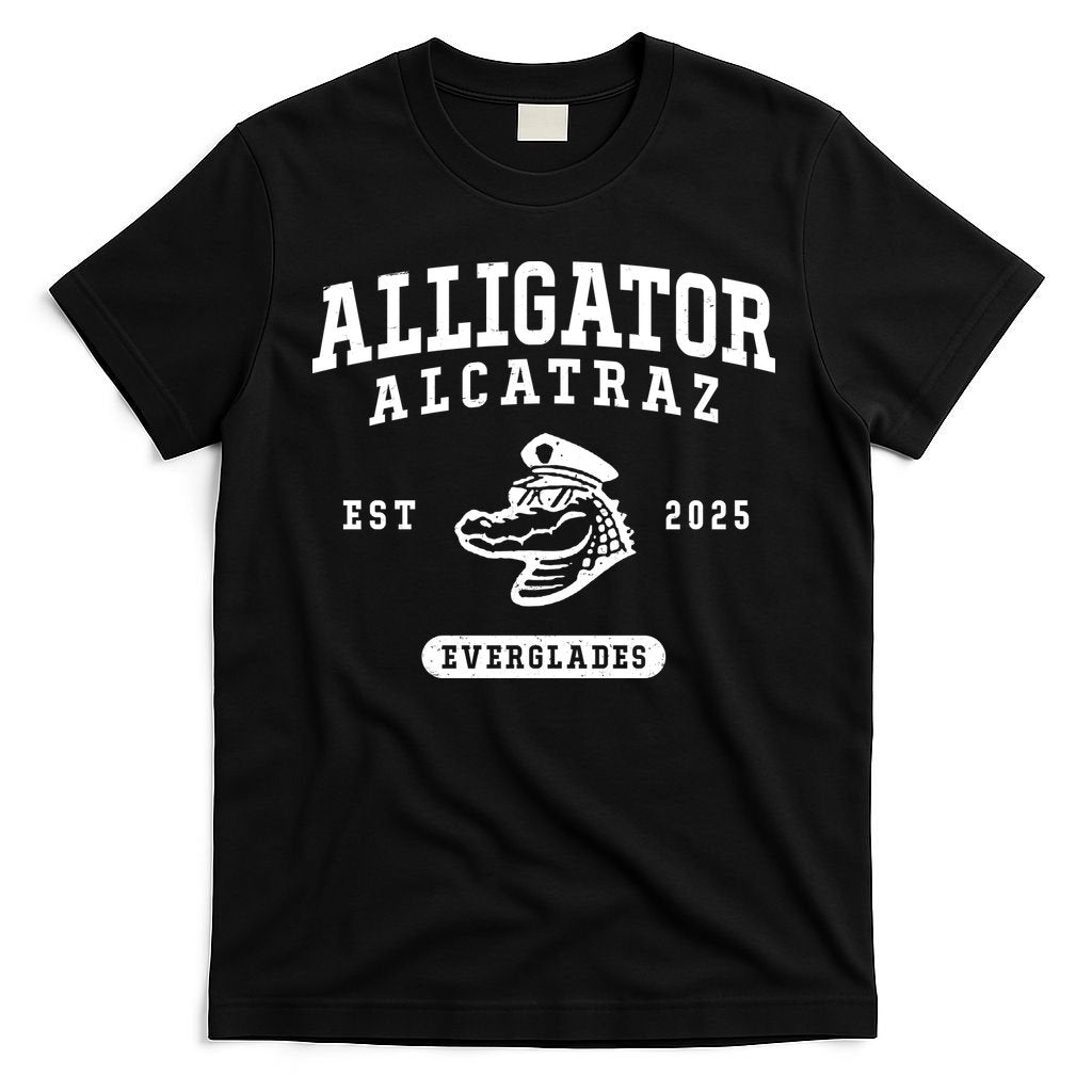 Alligator Alcatraz Everglades Est 2025 T-Shirt