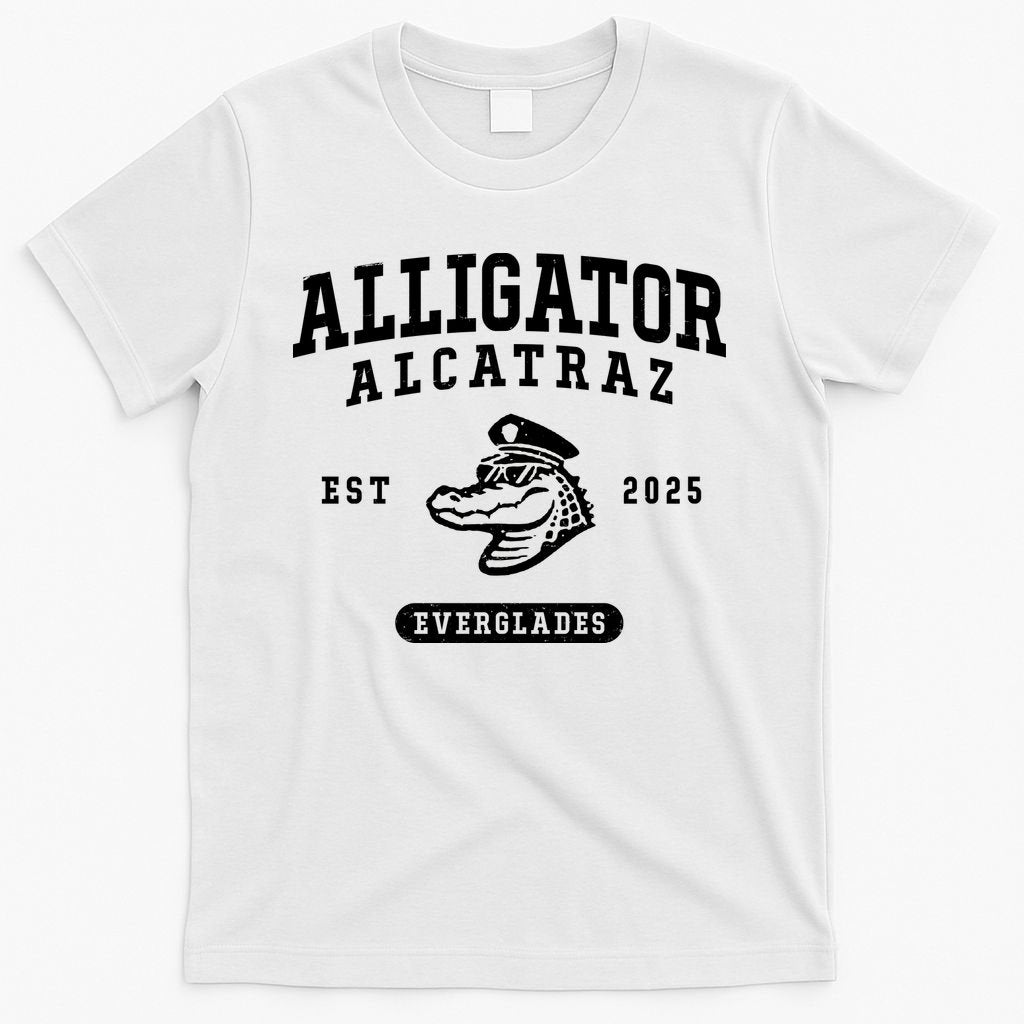 Alligator Alcatraz Everglades Est 2025 T-Shirt