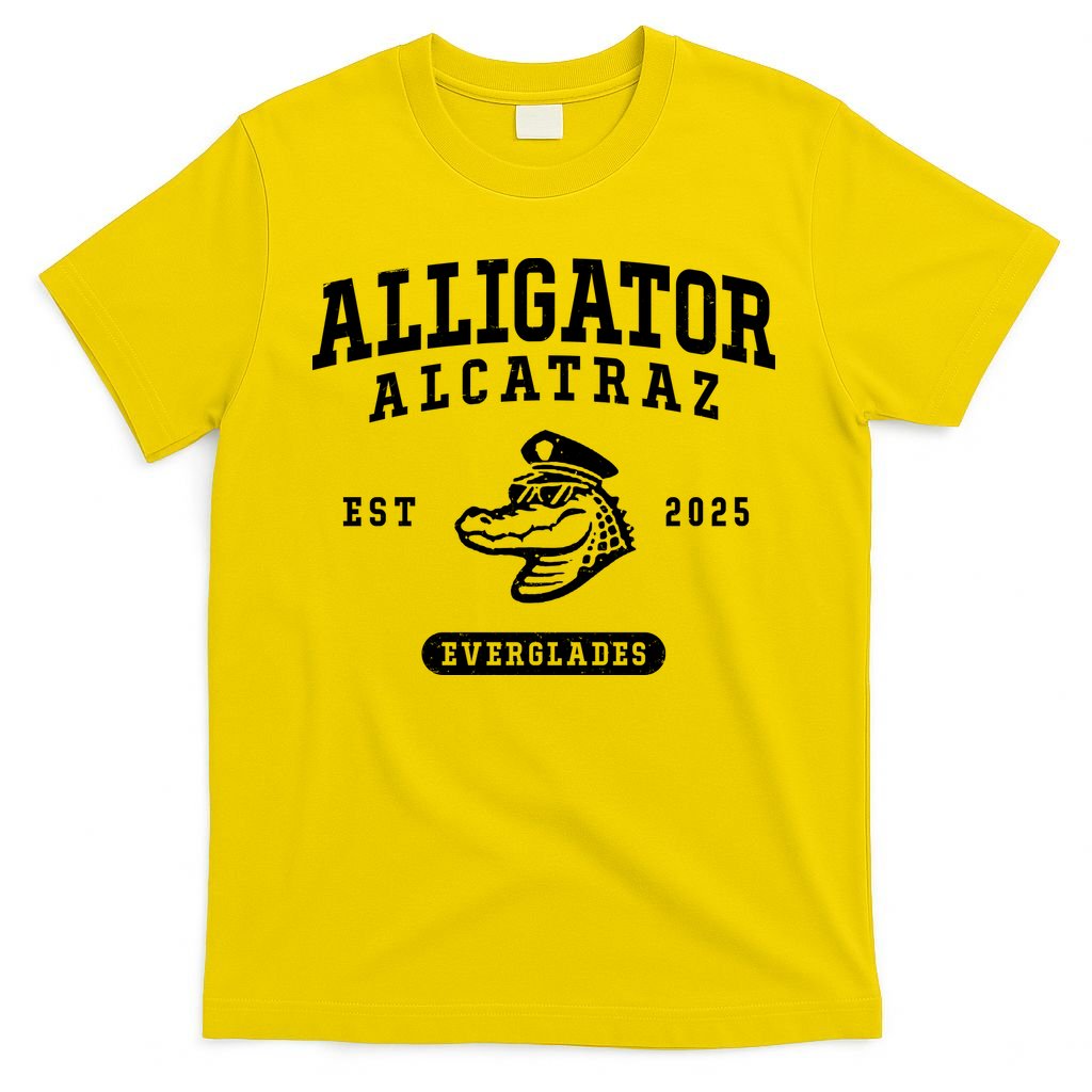 Alligator Alcatraz Everglades Est 2025 T-Shirt