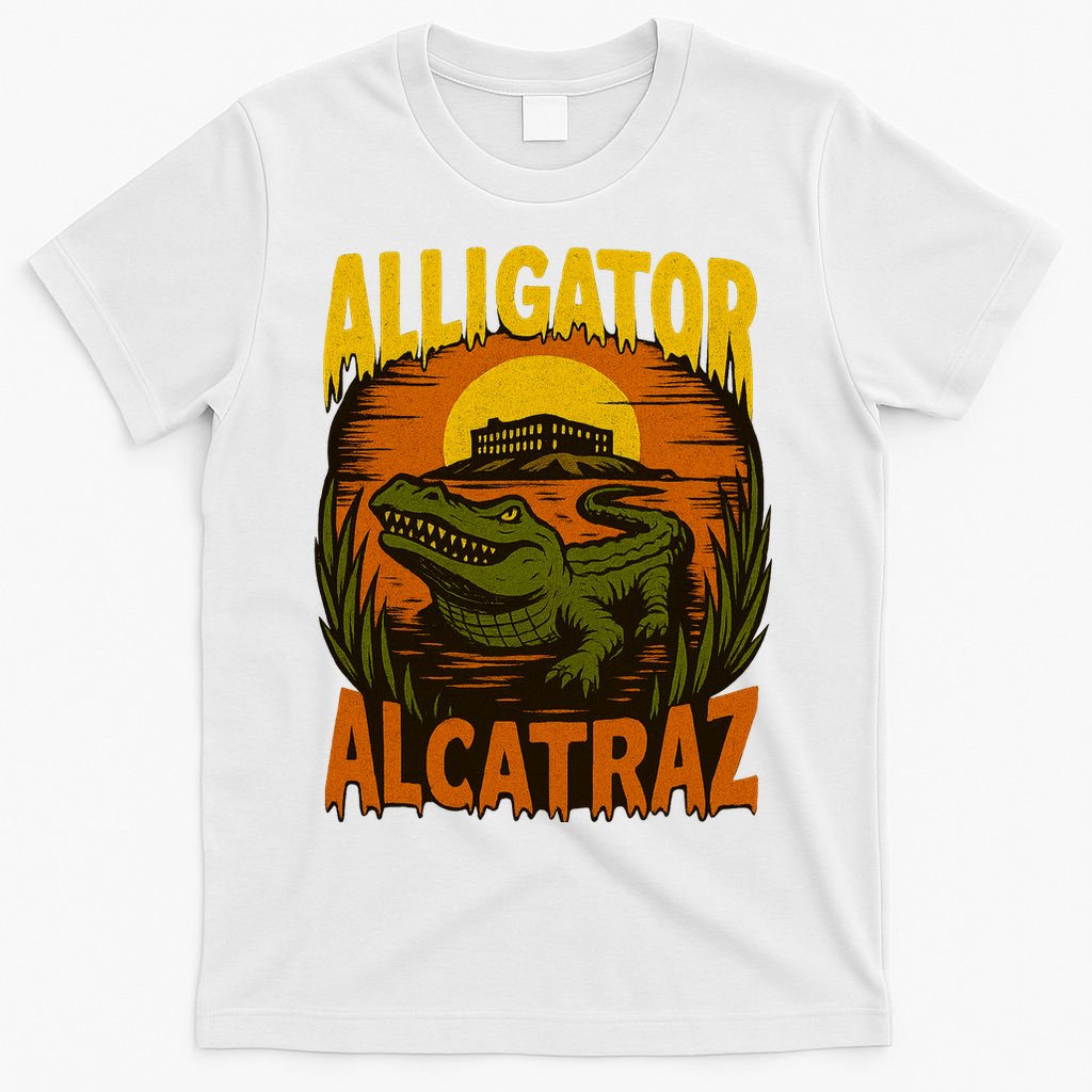 Alligator Alcatraz Funny Meme Gator  T-Shirt