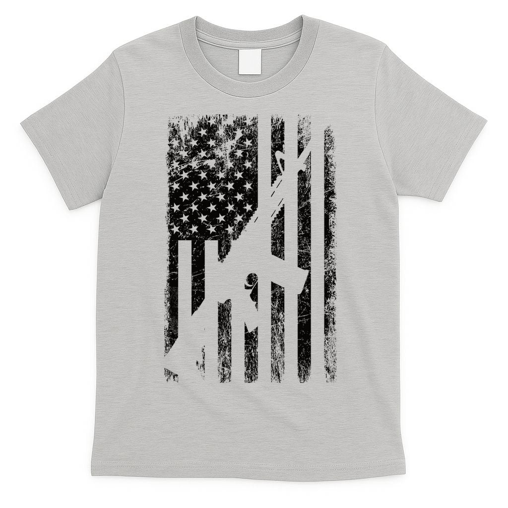 AR15 American Flag T-Shirt