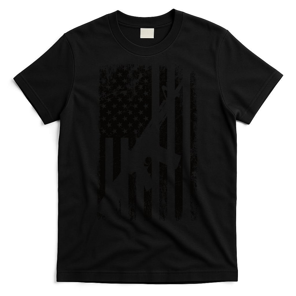 AR15 American Flag T-Shirt