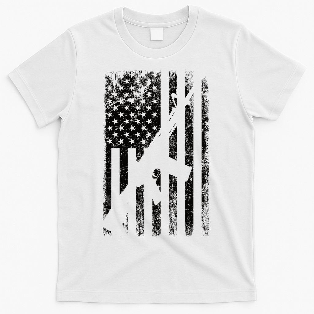 AR15 American Flag T-Shirt