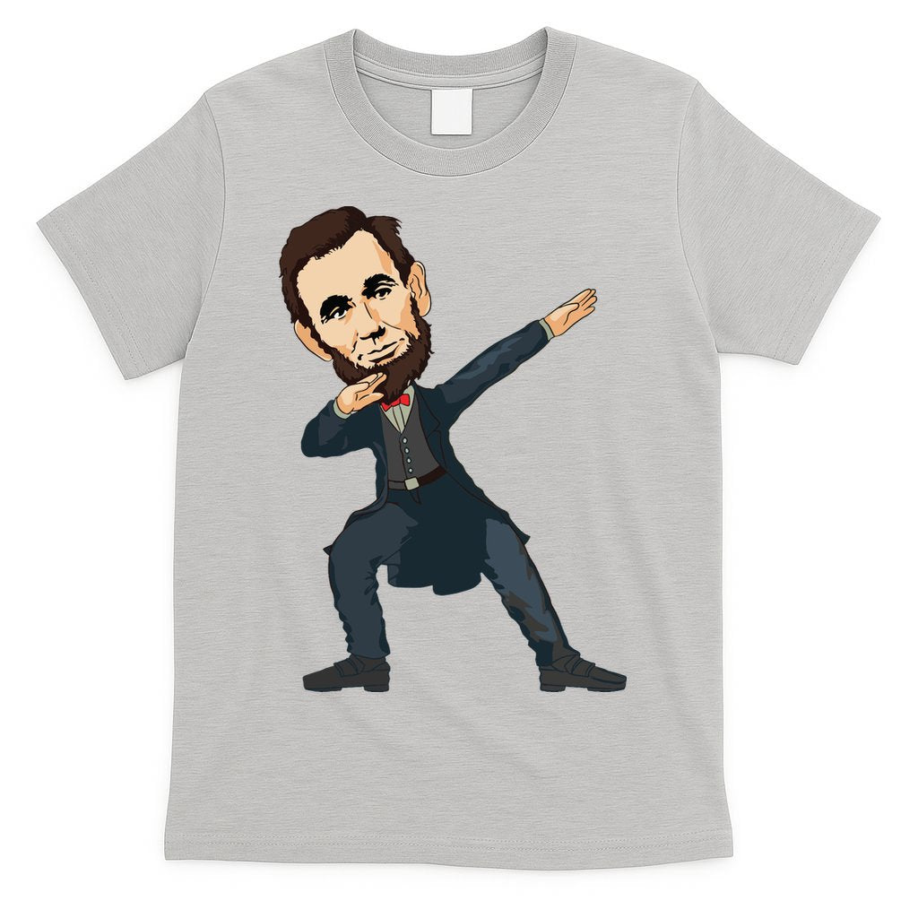 Abraham Abe Lincoln Dabbing Dab Dance 4th Of July Gift T-Shirt
