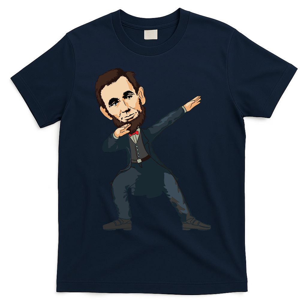 Abraham Abe Lincoln Dabbing Dab Dance 4th Of July Gift T-Shirt