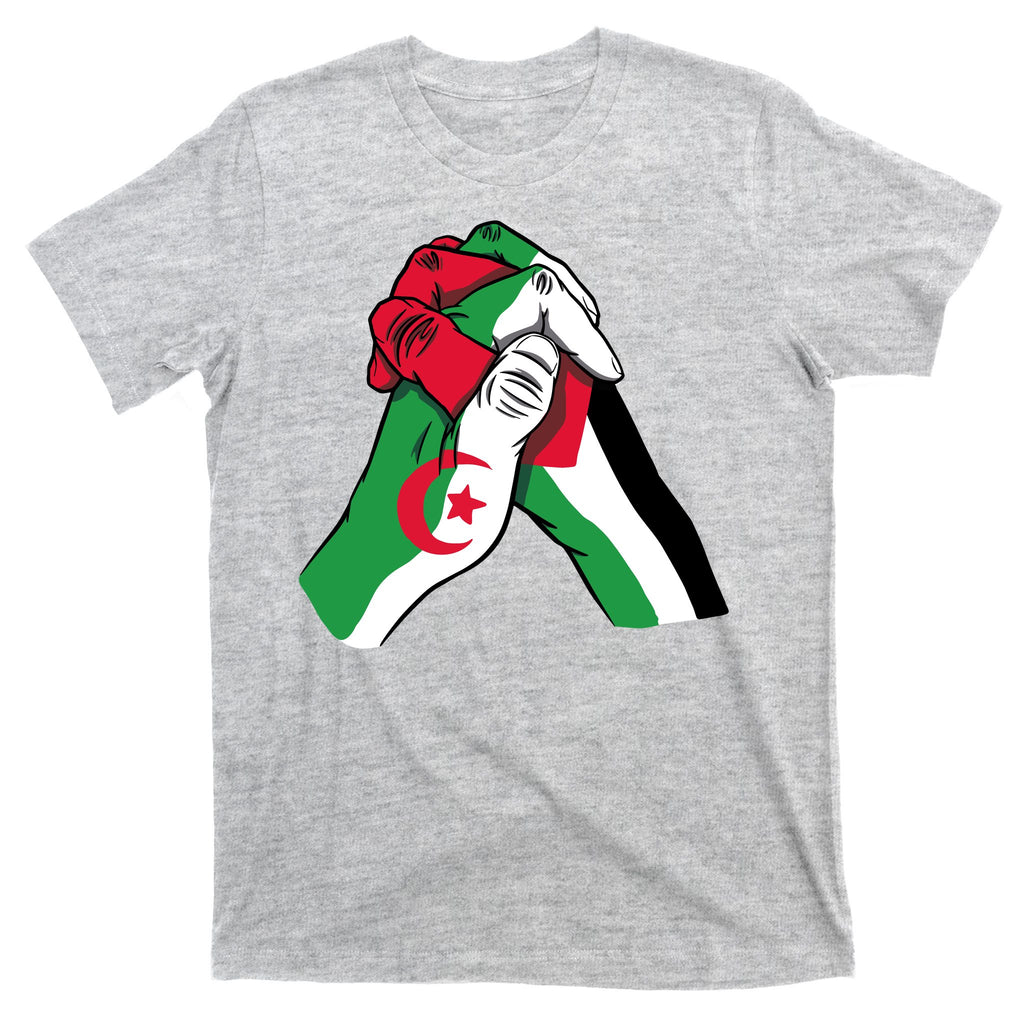 Algeria And Palestine Hands T-Shirt