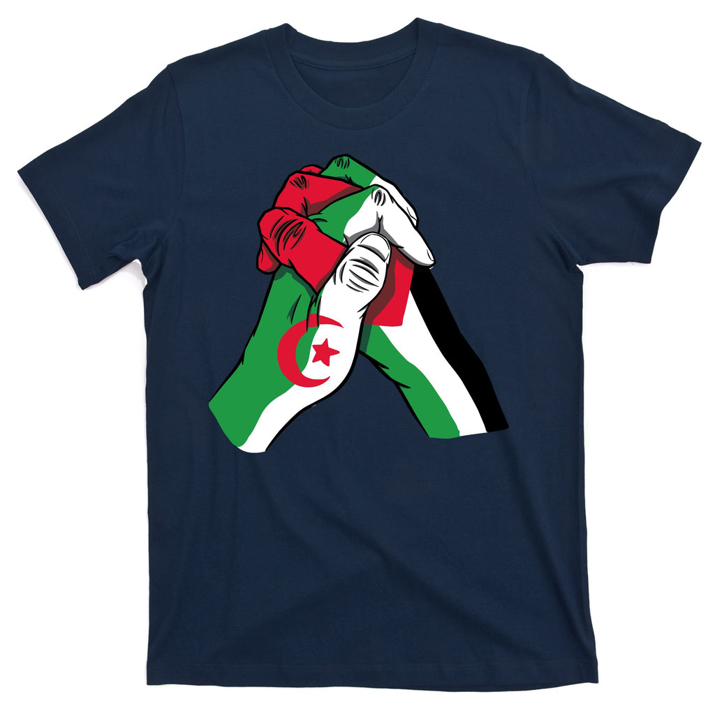 Algeria And Palestine Hands T-Shirt