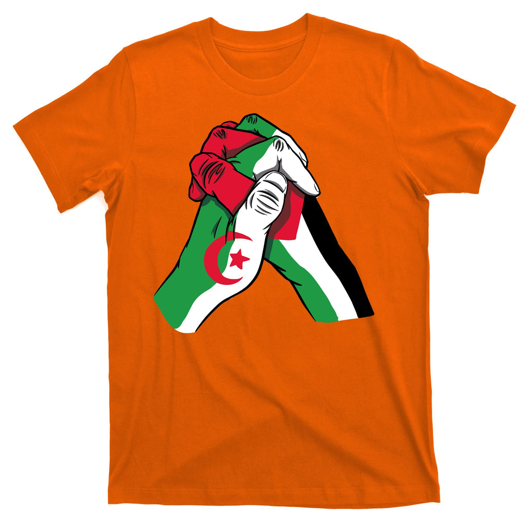 Algeria And Palestine Hands T-Shirt