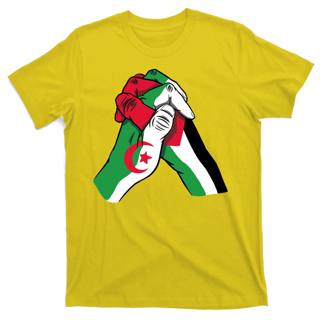 Algeria And Palestine Hands T-Shirt