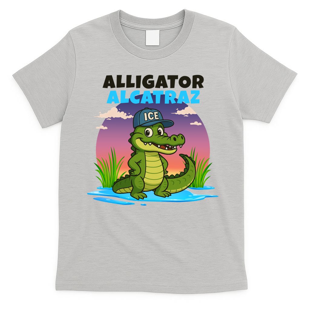 Alligator Alcatraz Sunset T-Shirt