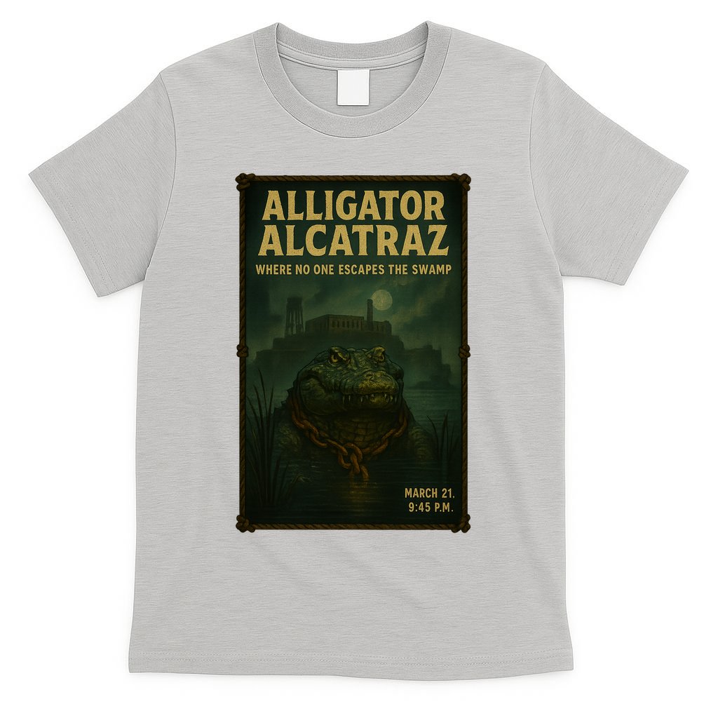 Alligator Alcatraz Where No One Escapes The Swamp T-Shirt