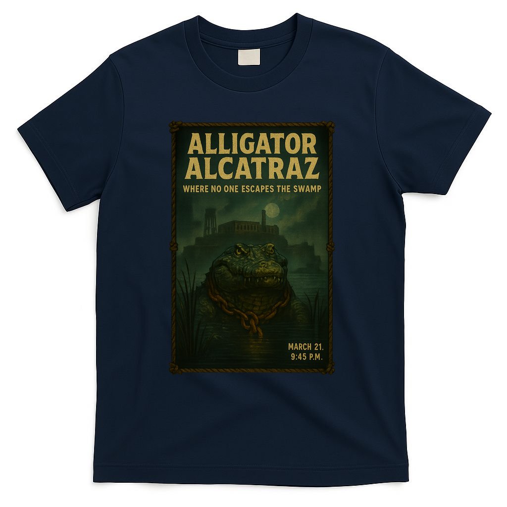 Alligator Alcatraz Where No One Escapes The Swamp T-Shirt