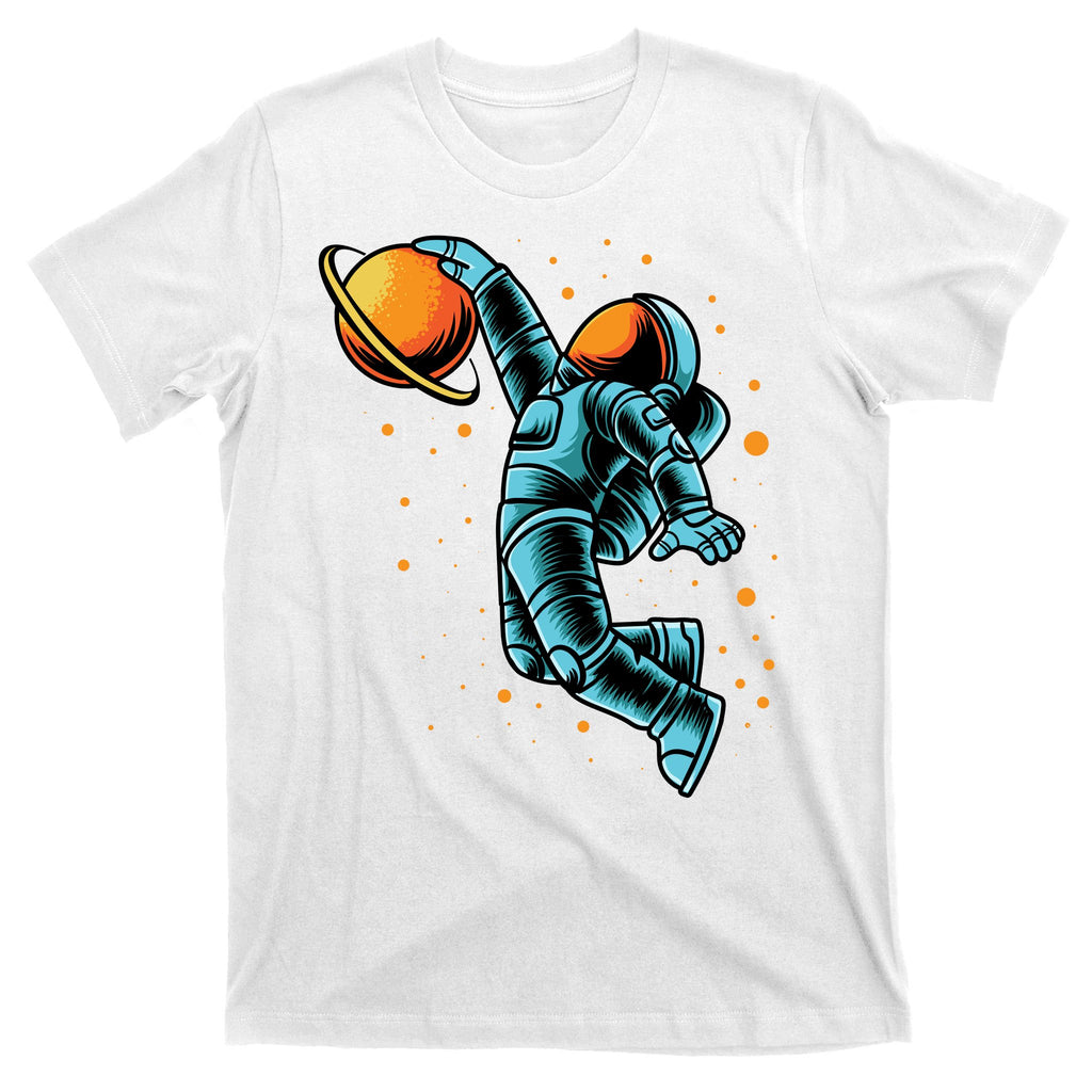 Astronaut Basketball Player T-Shirt