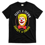 Anti-Trump Elect A Clown Expect A Circus Resist Protest T-Shirt