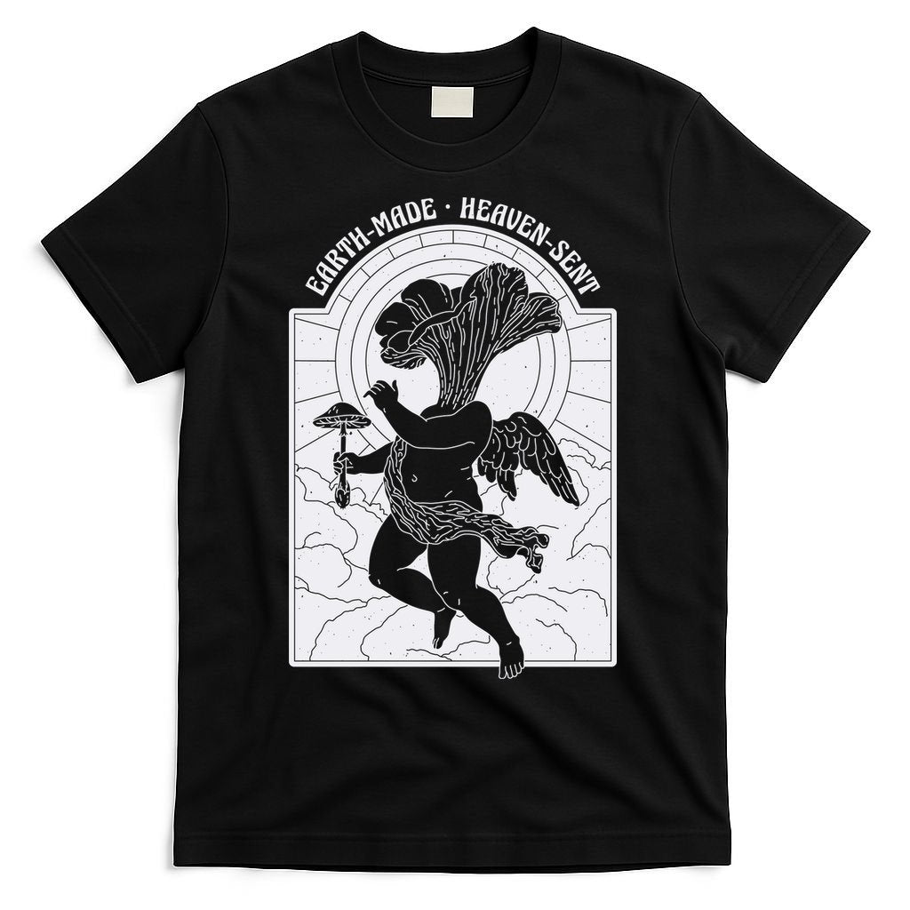 Angel Earth Made Mushroom T-Shirt