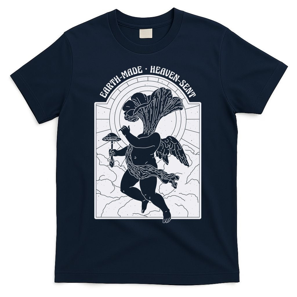 Angel Earth Made Mushroom T-Shirt