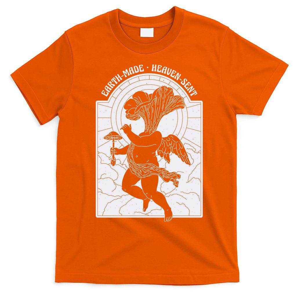 Angel Earth Made Mushroom T-Shirt