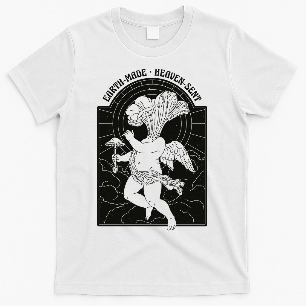 Angel Earth Made Mushroom T-Shirt