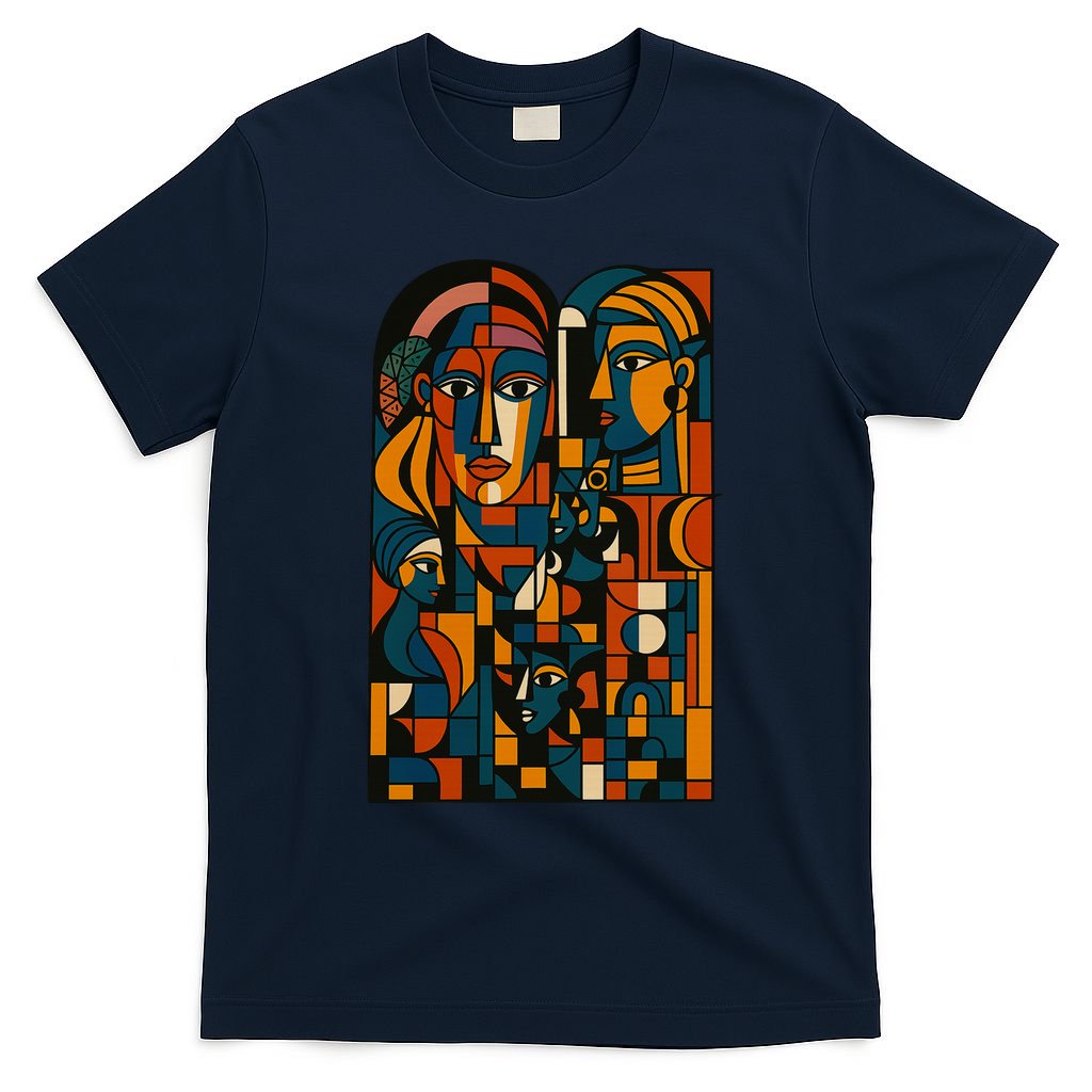 Abstract Faces Montage  T-Shirt
