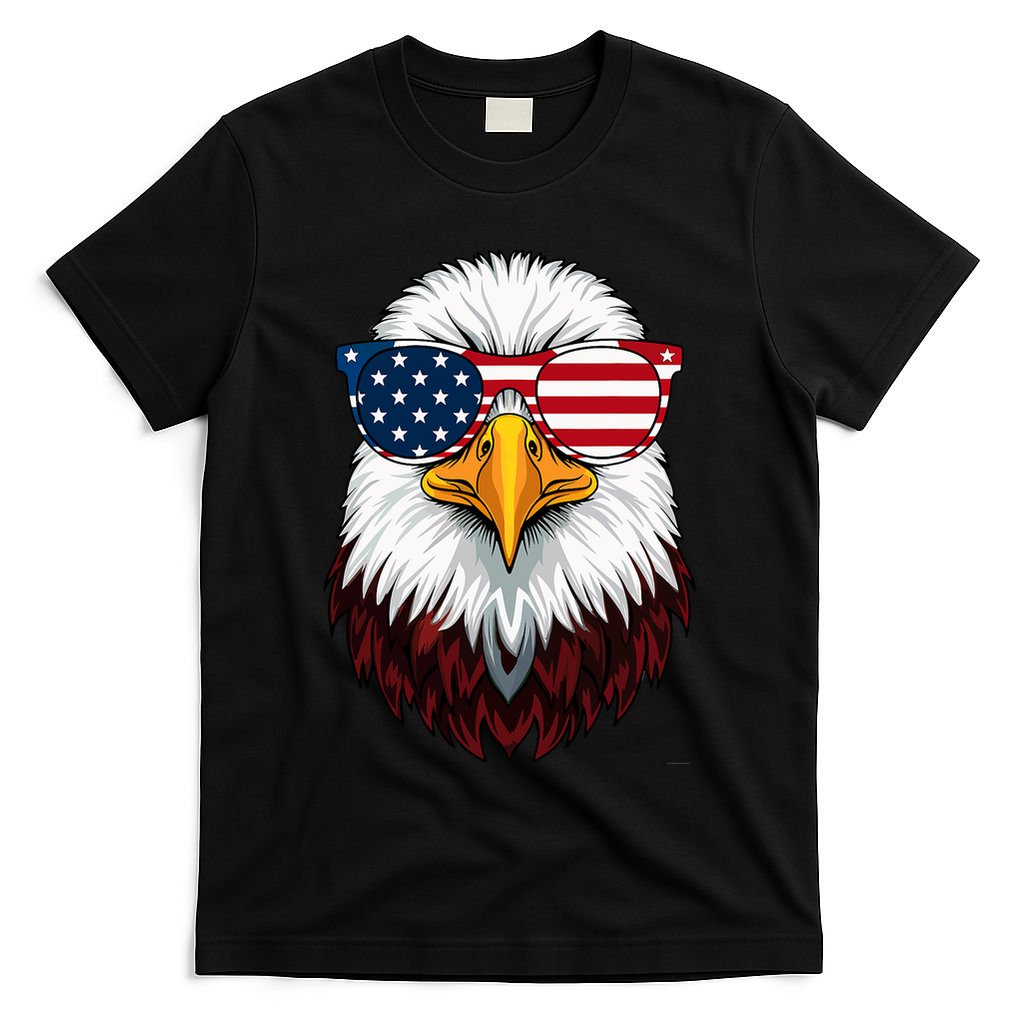 American Flag Patriotic Eagle 4th Of July T-Shirt