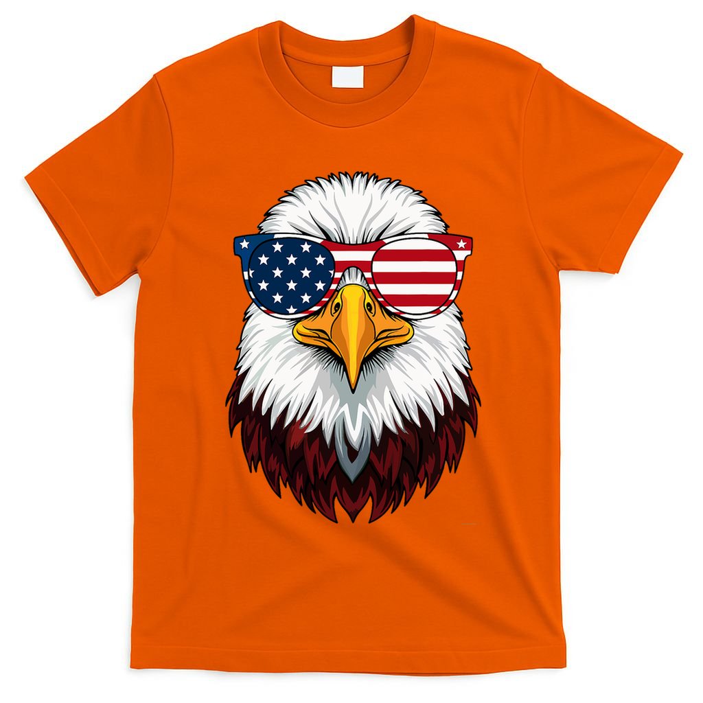 American Flag Patriotic Eagle 4th Of July T-Shirt