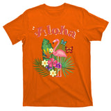 Aloha Flamingo Tropical T-Shirt