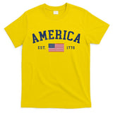 American Flag Usa United States Of America Us 4th Of July T-Shirt