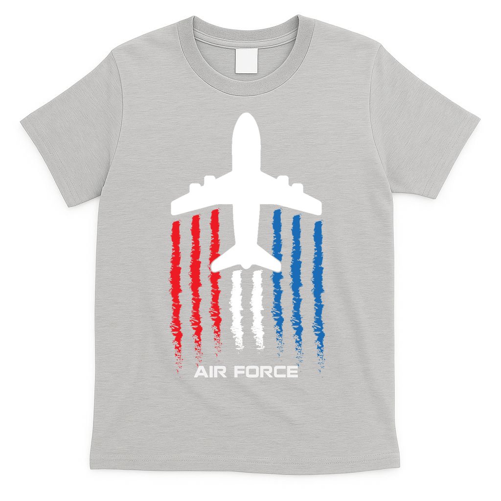 Air Force US Veterans American Flag 4th Of July Patriotic T-Shirt
