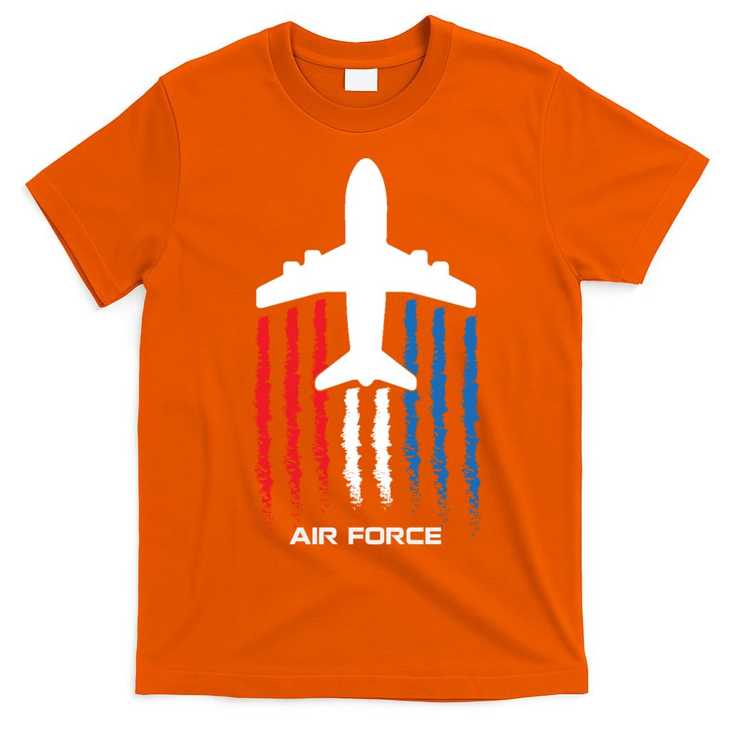 Air Force US Veterans American Flag 4th Of July Patriotic T-Shirt