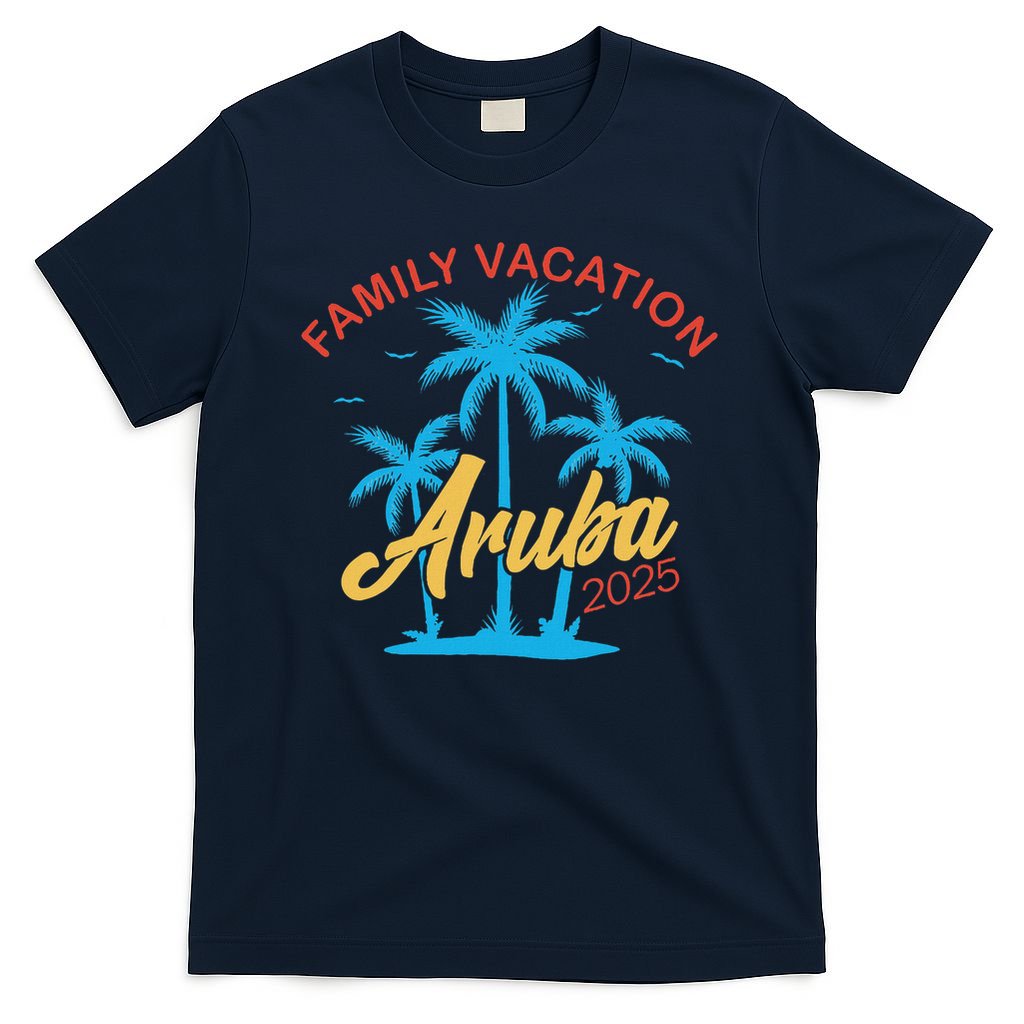 Aruba Family Vacation 2025 Family Vacation Souvenir Summer T-Shirt
