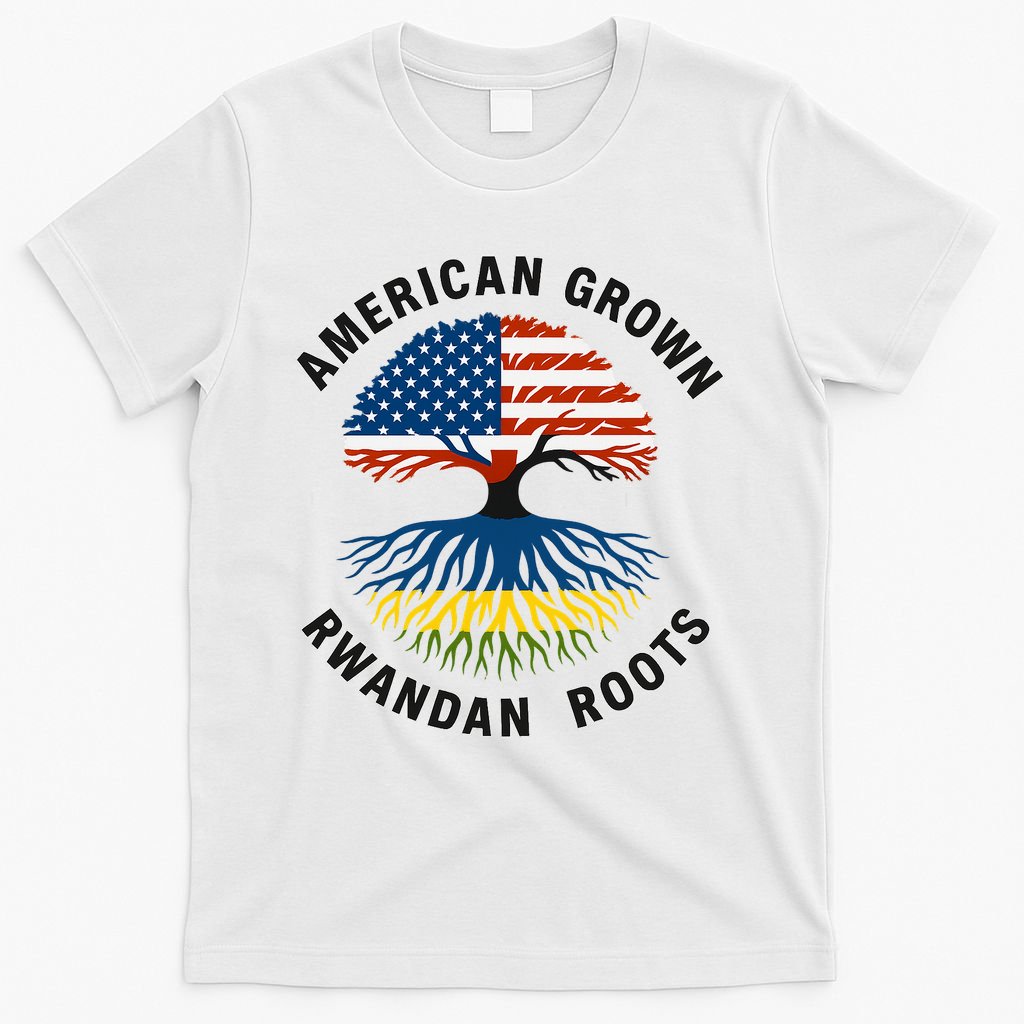 American Grown Rwandan Roots T-Shirt