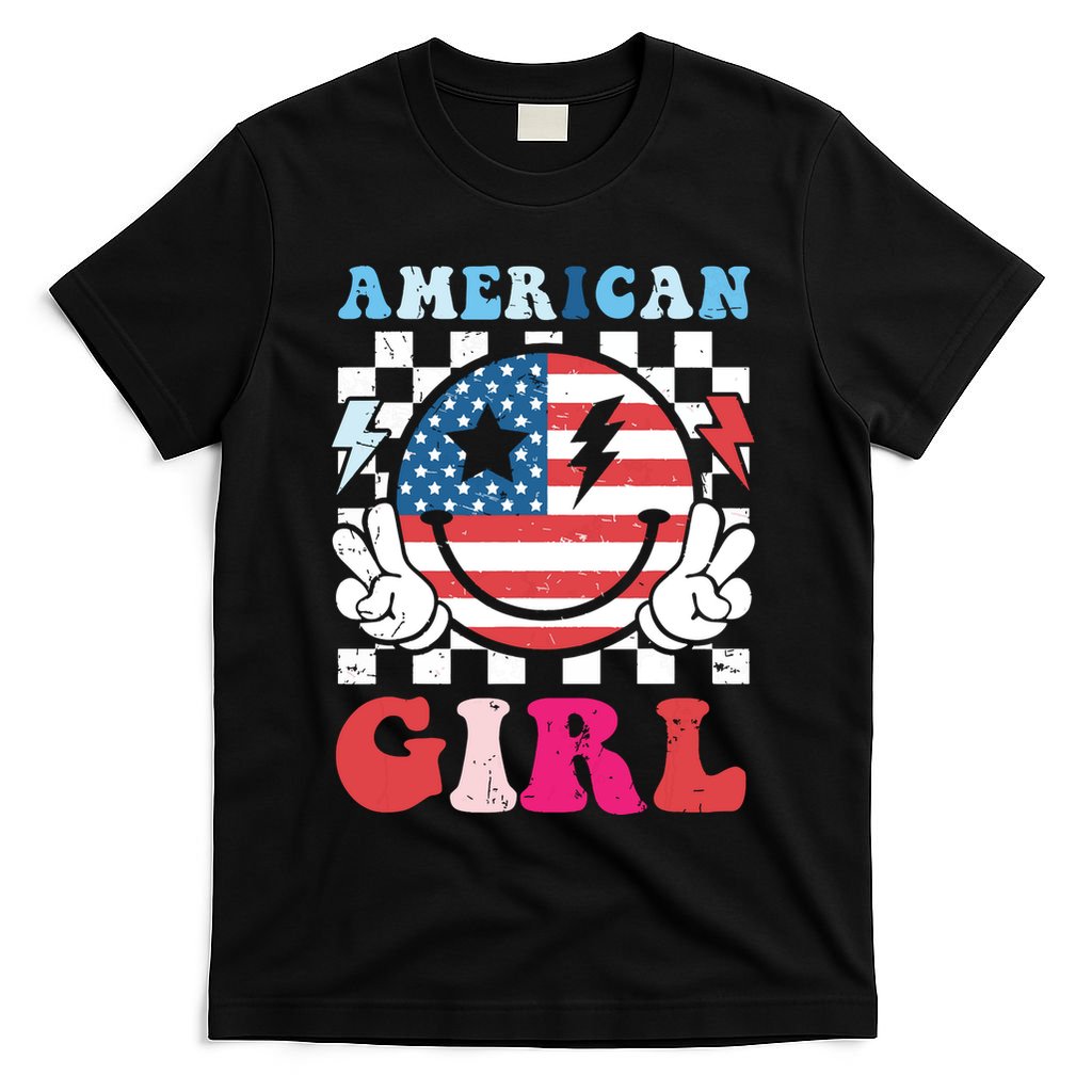 American Girl Teens 4th Of July Patriotic T-Shirt