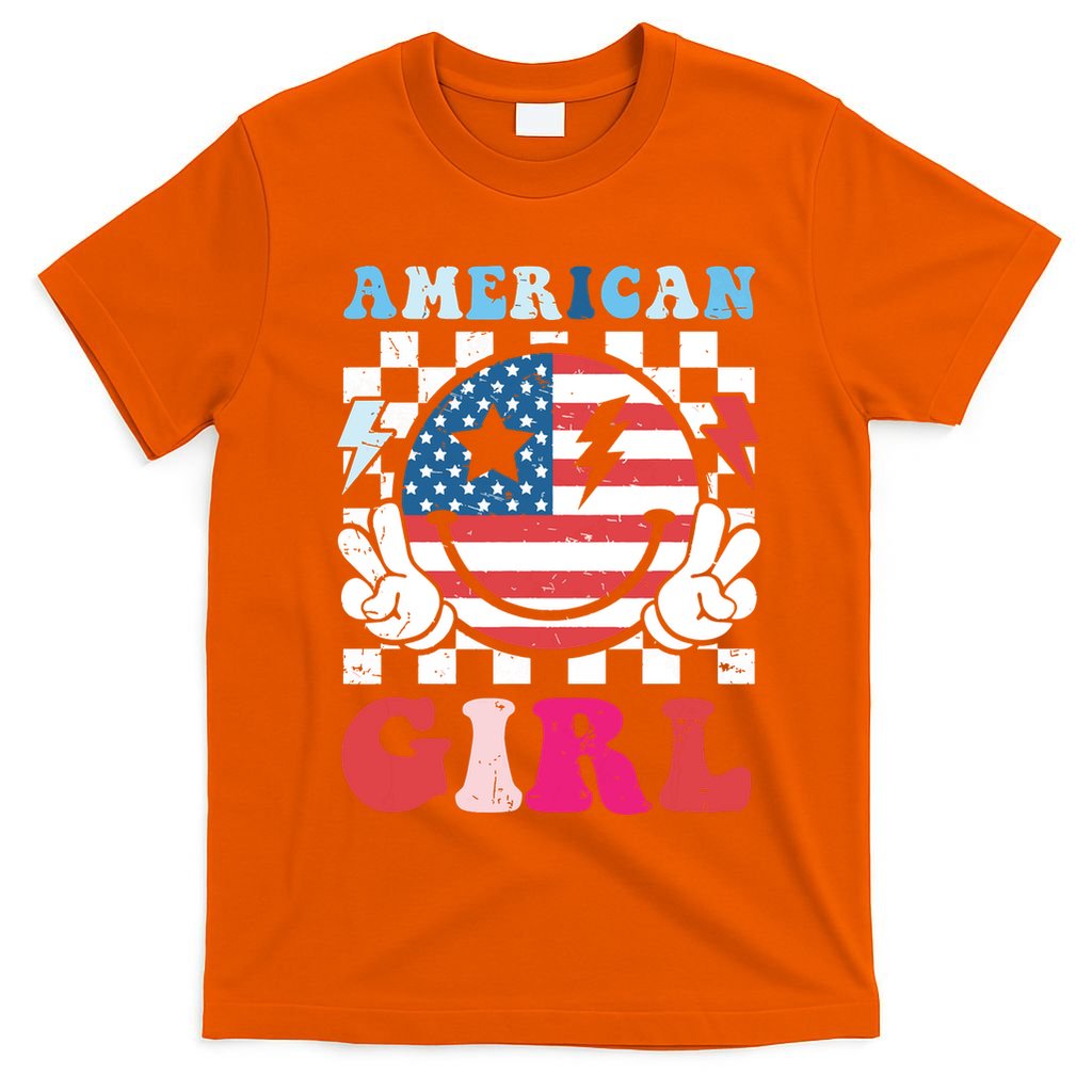 American Girl Teens 4th Of July Patriotic T-Shirt