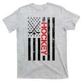 American Hockey Flag Vintage T-Shirt