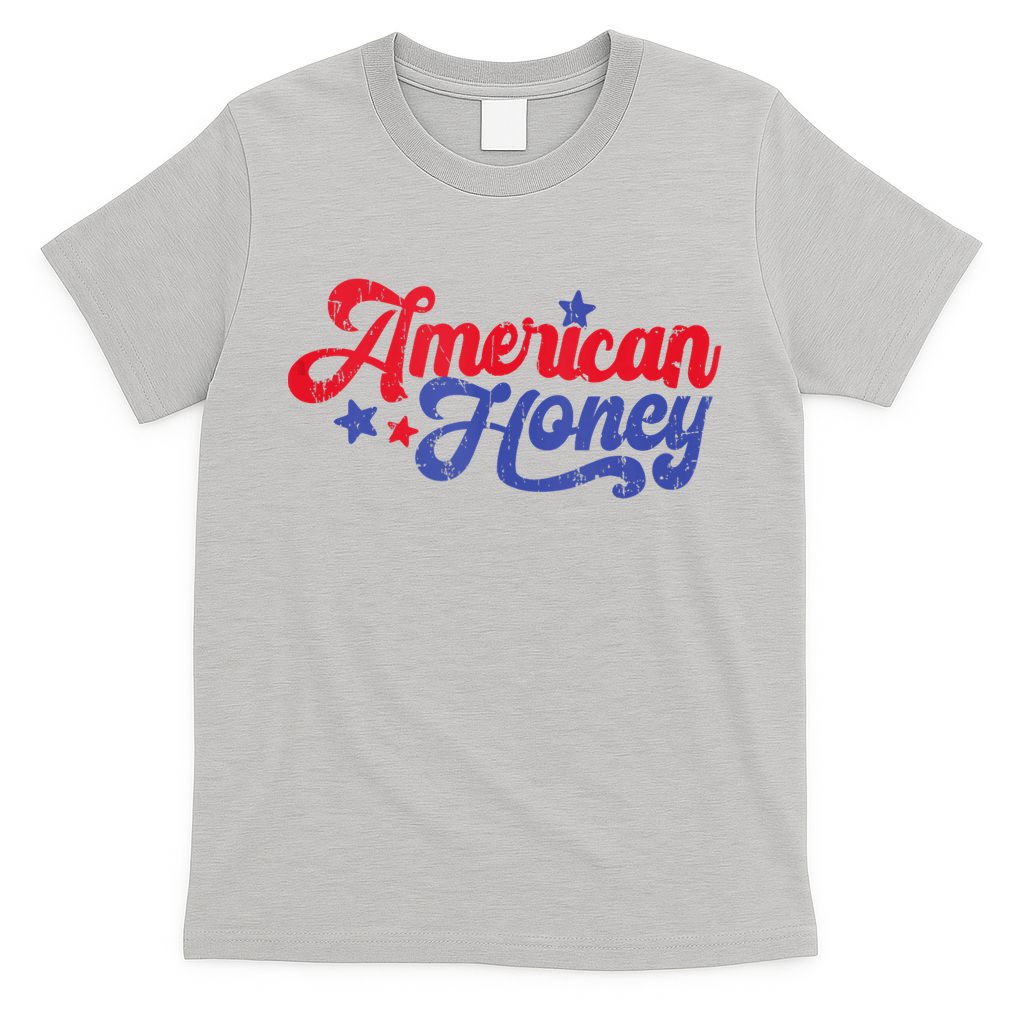 American Honey Patriot Western 4th Of July Independence T-Shirt