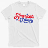 American Honey Patriot Western 4th Of July Independence T-Shirt