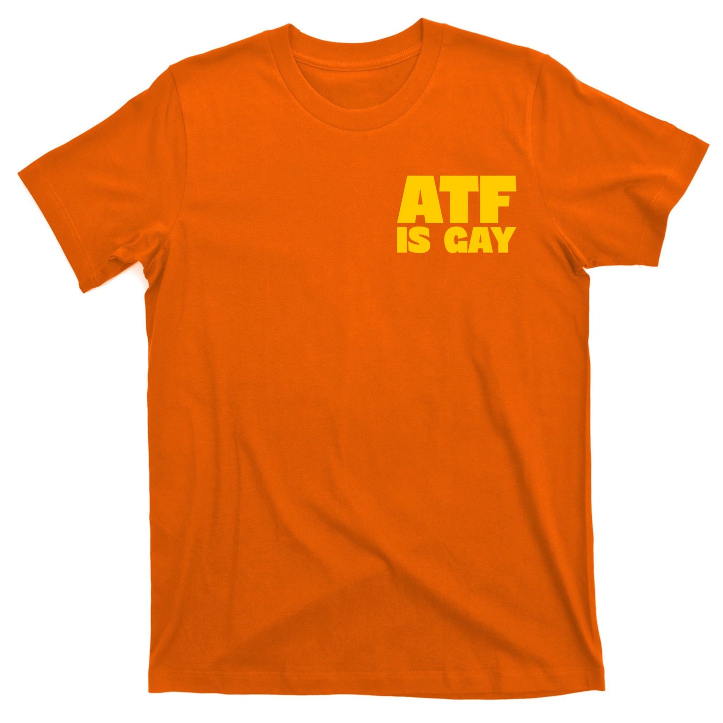 Atf Is Gay Human Rights Equality Pride Pocket Print T-Shirt