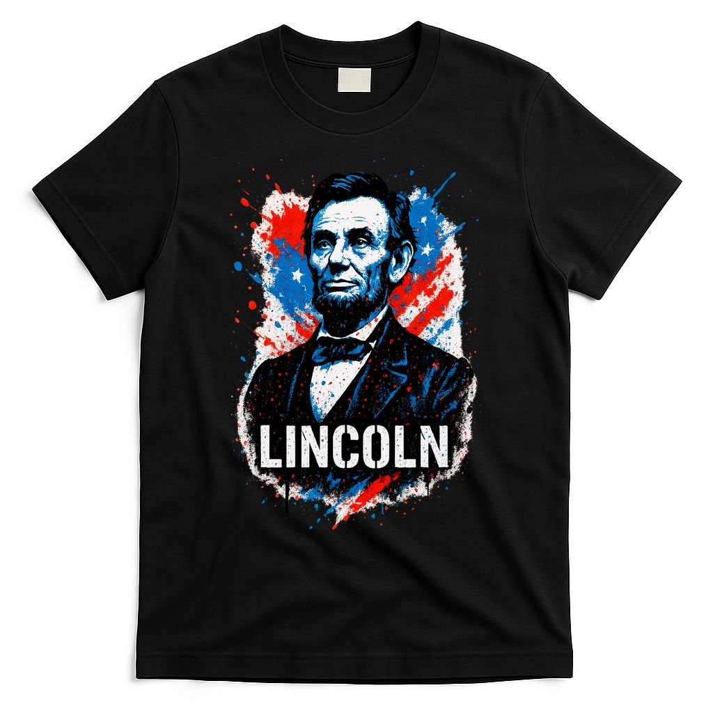 Abraham Lincoln American USA Portrait  T-Shirt