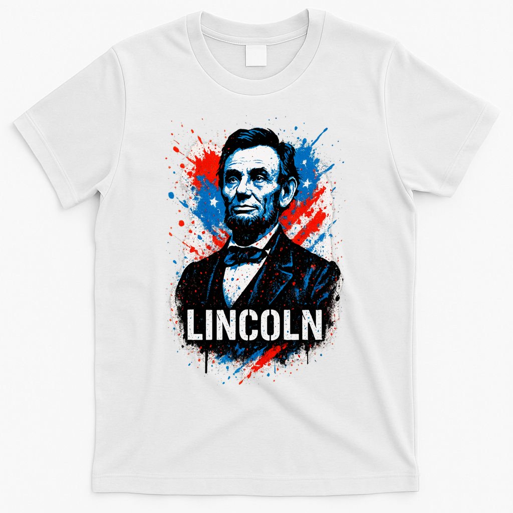 Abraham Lincoln American USA Portrait  T-Shirt