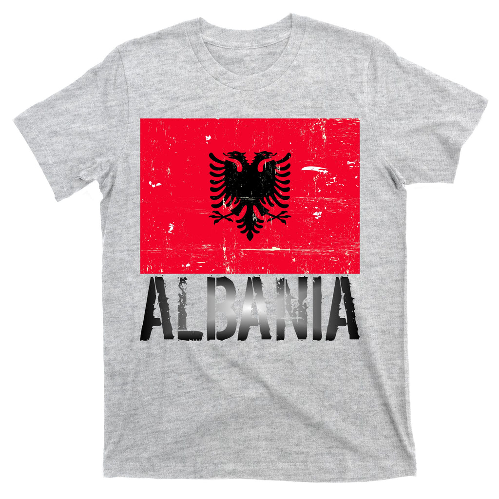 Albania Flag Albanians Soccer Football Team T-Shirt