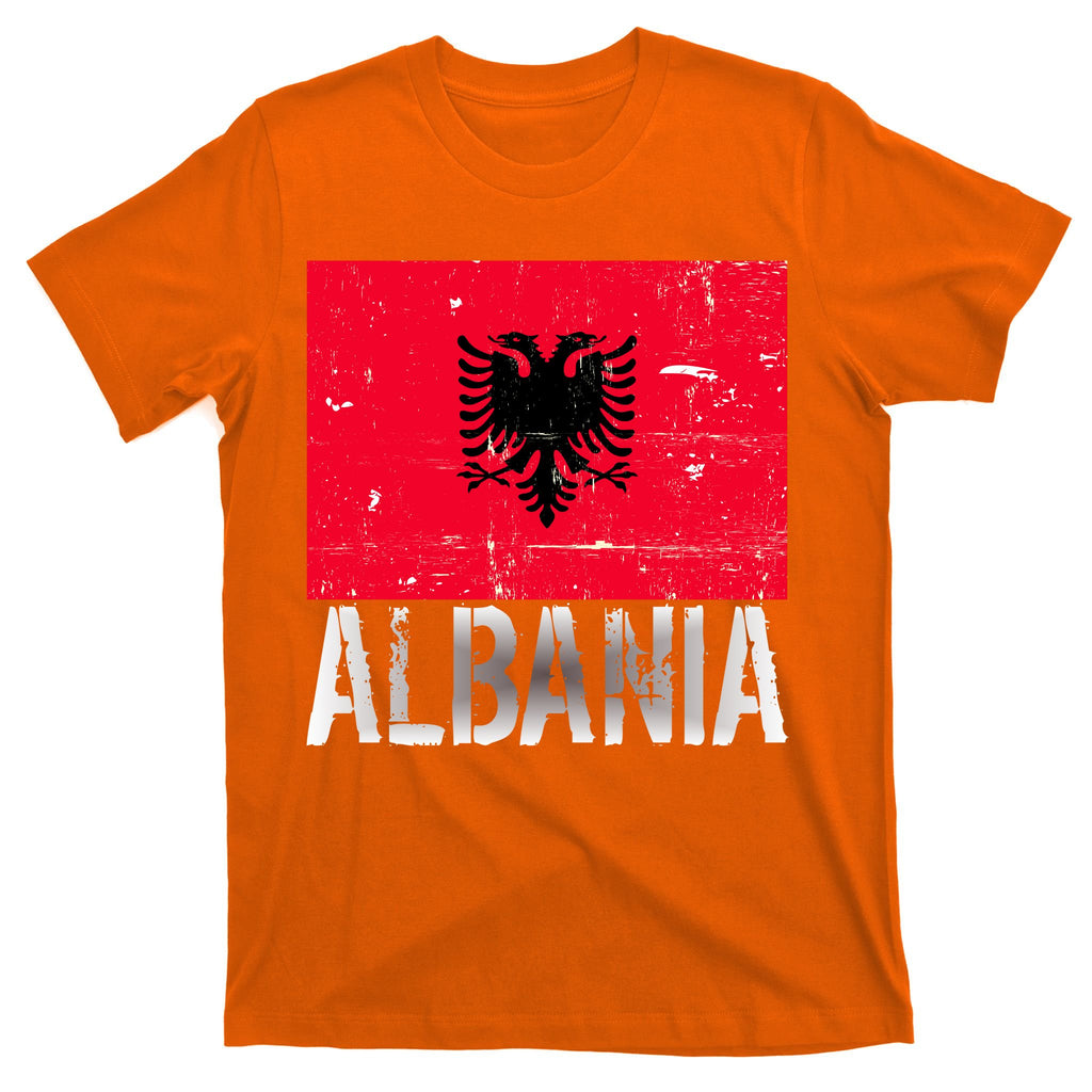 Albania Flag Albanians Soccer Football Team T-Shirt