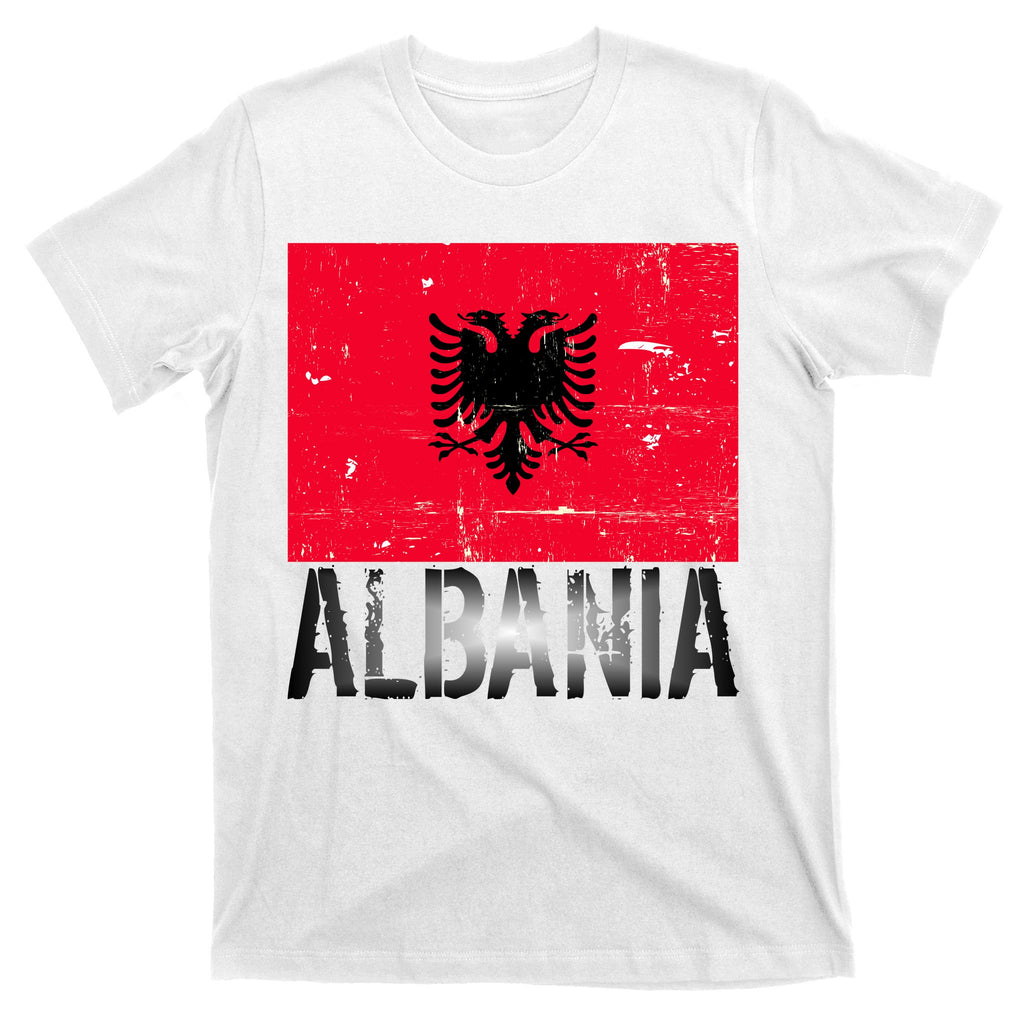 Albania Flag Albanians Soccer Football Team T-Shirt