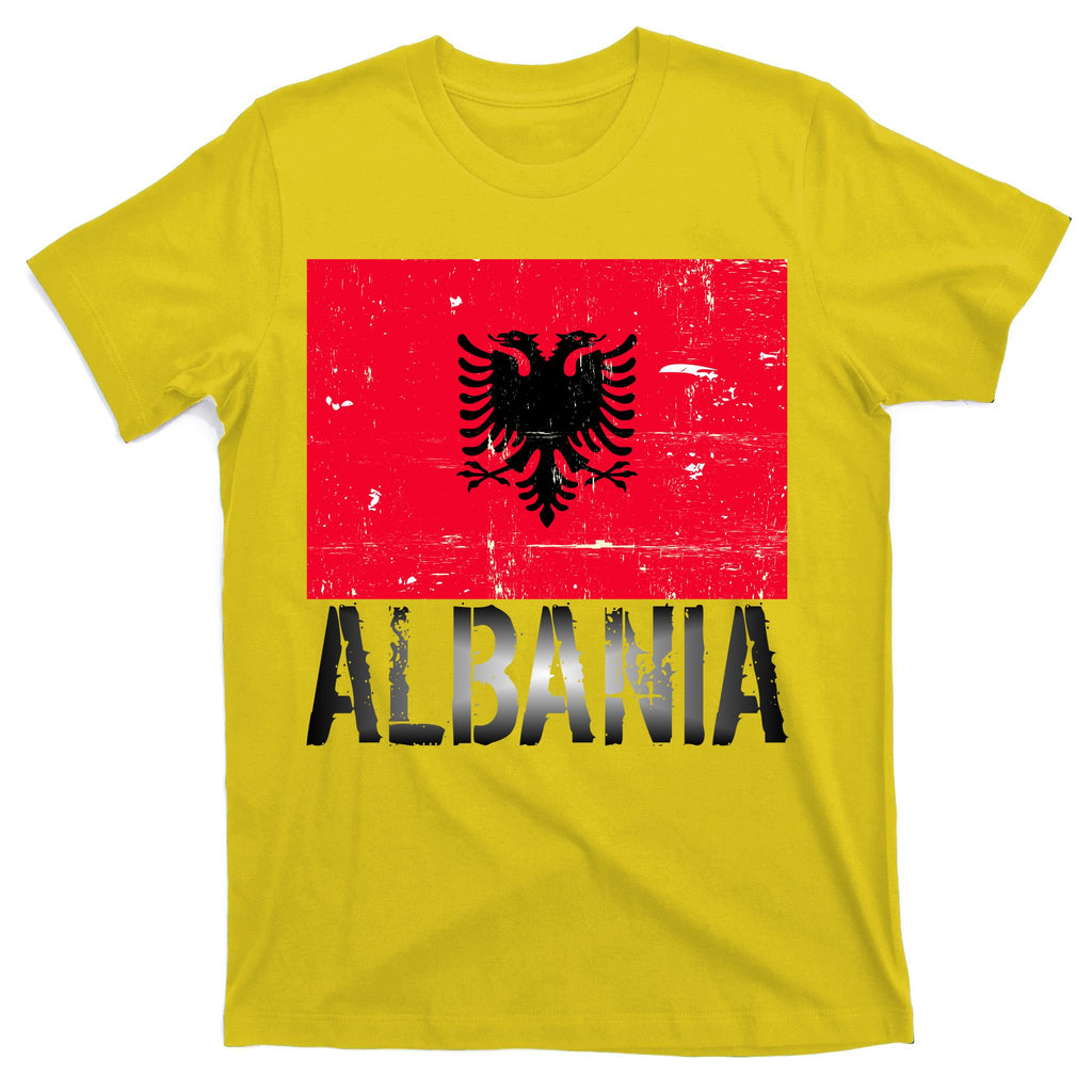 Albania Flag Albanians Soccer Football Team T-Shirt