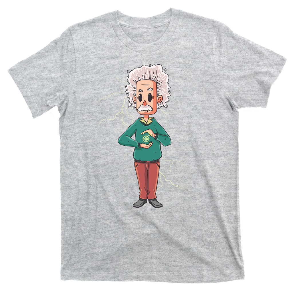 Albert Einstein Cartoon T-Shirt