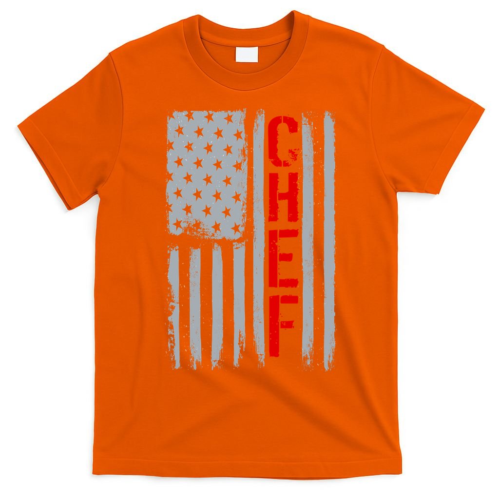 American Chef USA Flag T-Shirt