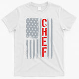 American Chef USA Flag T-Shirt